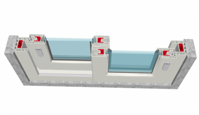 Pervazlı Sürme Çiftli Sürme