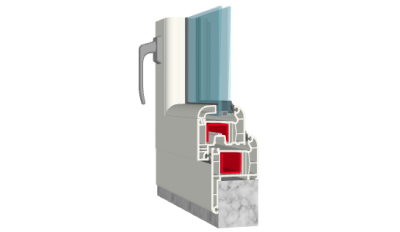 Oval 70 Pervazlı Kasa Kanat Uygulaması